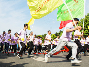 郴汽集團(tuán)組織開展迎“五一”慶祝建司60周年智跑競賽活動(dòng)